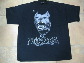 Pit Bull  TS 04573  pánske čierne tričko 100%bavlna 